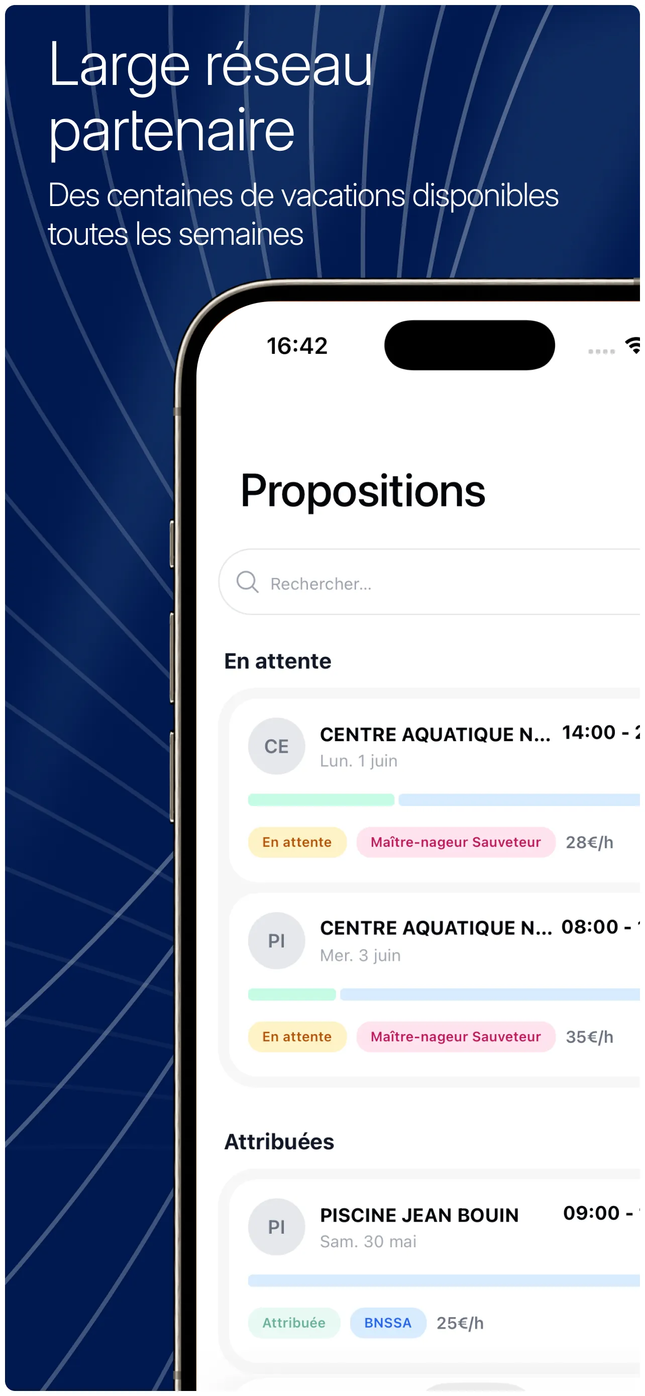 Un large réseau d’établissements partenaires